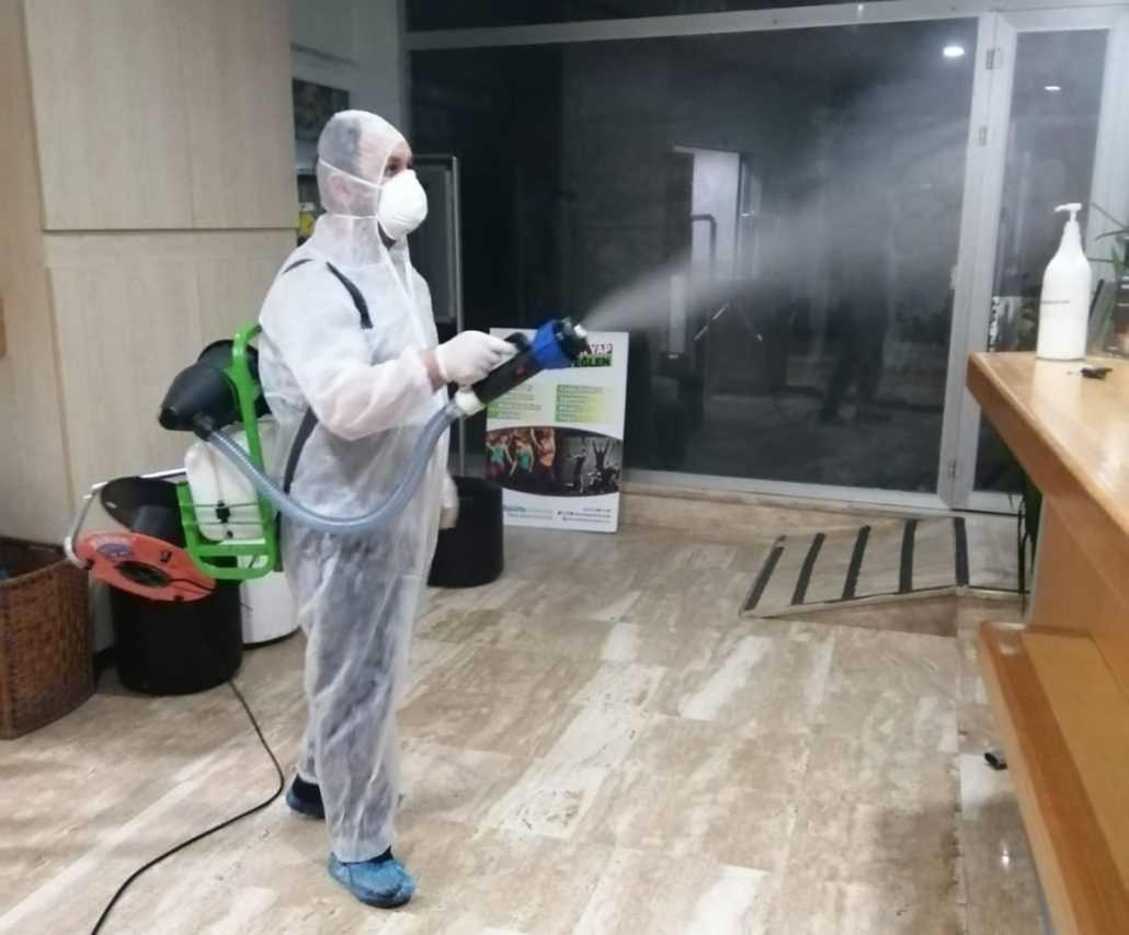 Phosphorion Hotel Istanbul Exterior photo Disinfection of a hospital in Italy