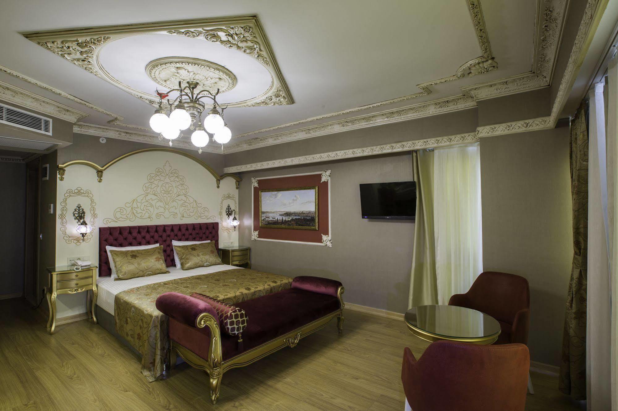 Phosphorion Hotel Istanbul Exterior photo A bedroom in the hotel